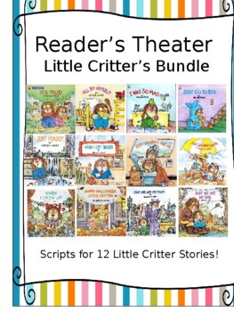Preview of Bundle of 12 Little Critter Reader's Theater Scripts by Mercer Mayer