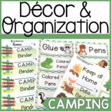 Camping Themed Classroom Decor Bundle