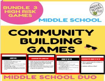 Preview of Bundle 3: Community Building Middle School for the End of the School Year 