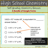 Chemistry Google Form Quizzes - Chemistry