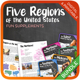 The Five Regions of the United States (Bundle)