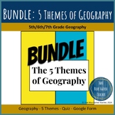 Bundle: 5 Themes of Geography