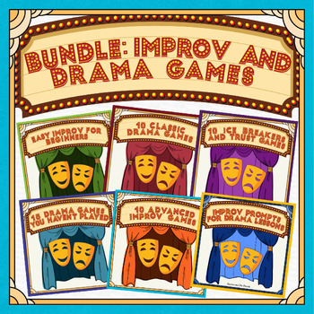 Preview of Bundle: 75 Improv and Drama Games for the Classroom