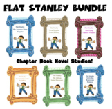 Bundle- 6 Flat Stanley Novel Studies (You can edit in Word!)