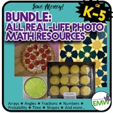 Bundle - ALL Real Life Picture Cards of Arrays, Angles, Fr