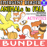Bundle ANIMALS IN FALL - Emergent Reader Kindergarten NO P