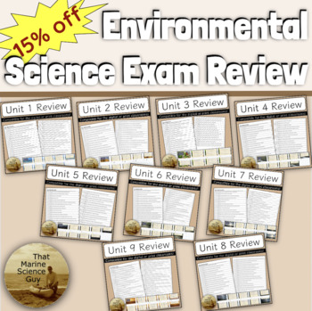 Units 1-9 Bundle AP® Environmental Science Exam Review – Modified True False