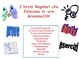 Bundle ARE Italian verbs verbi in present tense