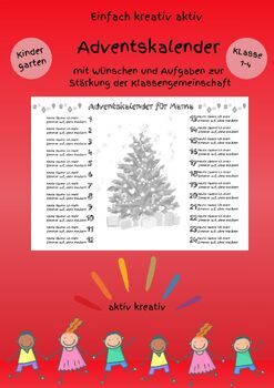 Preview of Bundle Adventskalender (für Mama, Papa, Klasse, etc.)