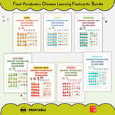 Bundle: All About Food Chinese Learning Montessori 3-Part 