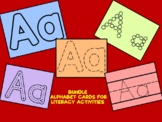 Bundle Alphabet Cards for Montessori Activities Preschool