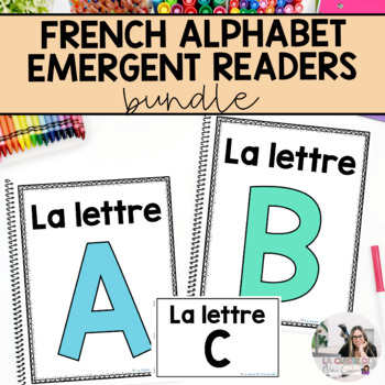 Preview of French Alphabet Books | ABC Books for French Emergent Readers