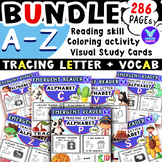 Bundle Alphabet Tracing Letter Emergent Reader Upper&lower