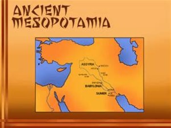 Preview of Bundle of 2 - Ancient Civilization- Mesopotamia - Unit Lesson Plan & Power Point