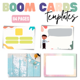 Bundle BOOM CARDS Templates and Backgrounds