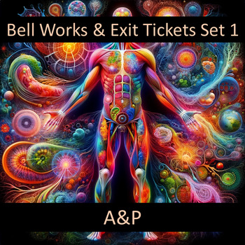 Preview of Bundle: Bell Works and Exit Tickets for A&P Set 1 Google Forms™