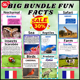 Bundle,Birds,Insects,Farm,Sea,Nocturnal,Reptiles &Safari a