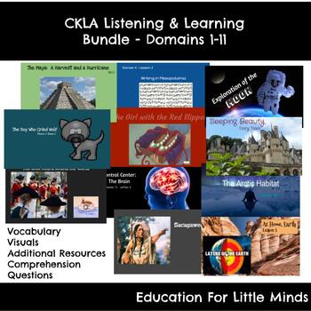 Preview of Bundle CKLA Domains Listening & Learning (Companion to Amplify & Engage NY)