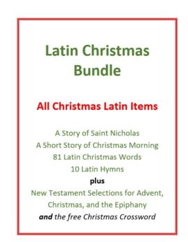 Preview of Bundle: Christmas Latin