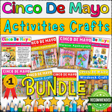 Bundle Cinco de Mayo Activities Crafts:Windsock⭐Collaborat