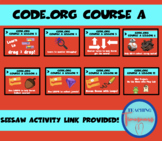 Bundle- Code.org Course A Lessons 2021 Version (Seesaw Act