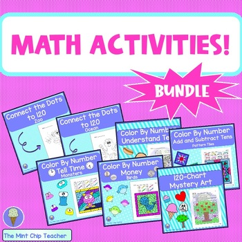 Preview of Bundle: End of Year (EOY) Fun Math Review