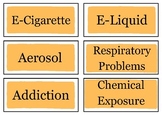 Bundle: "Connections" Style Vocabulary Review for Vaping, 