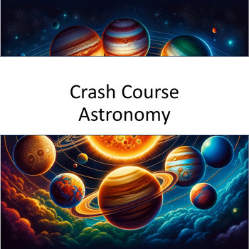 Preview of Bundle: Crash Course Astronomy Google Forms™ NO-PREP Video Quizzes