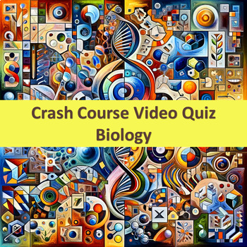 Preview of Bundle: Crash Course Video Quiz | Biology NO-PREP Google Forms™ Biology