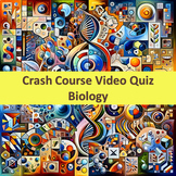 Bundle: Crash Course Video Quiz | Biology NO-PREP Google F