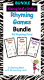 Bundle: Distance Learning - Rhyming Games using Google Apps