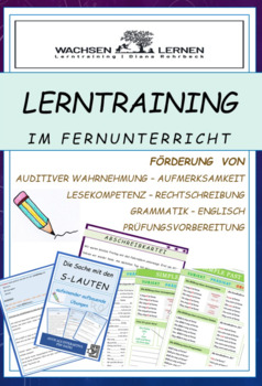Preview of Bundle: Distance learning training - Lerntraining im Fernunterricht
