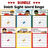 Bundle! Dolch Sight Word Bingo Game