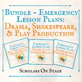 Bundle - Emergency Theater Lessons - Drama, Play Productio