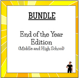 Bundle - End of the Year Activities