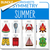 Bundle End of the Year Math Activity Summer Sea Camping Sy