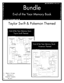 Bundle -End of the Year Memory Book Taylor Swift & Pokemon Themed