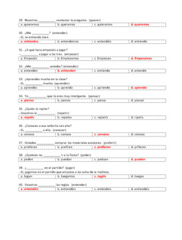 Bundle Examenes Realidades 2 Capitulos 1a 9b Sqd S Handouts And Lessons