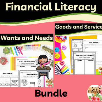 Preview of Bundle Financial Literacy Wants and Needs Goods and Services Producers Consumers