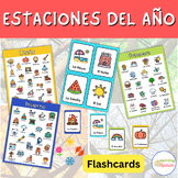 Bundle Flashcards | Las Estaciones del año | Seasons of th