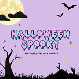 Bundle Fonts: Halloween Spooky with Doodle