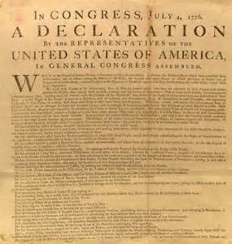 Preview of Bundle of 2 - The Declaration of Independence & The US Constitution
