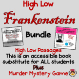 Bundle: Frankenstein Unit ENTIRE NOVEL in High-Low Passage