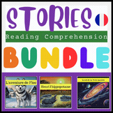 Growing Bundle: French Reading Comprehension Activities fo