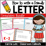 Friendly Letter Template Worksheets & Teaching Resources | TpT