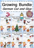 Bundle: German Read and Glue - Paket: Lesen und Kleben auf