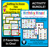 Bundle: 'Getting to Know You' Game and Birthday Bingo! Be 