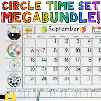 Preview of Circle Time Calendar Set MEGABUNDLE!