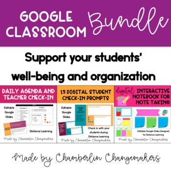 Preview of Bundle: Google Classroom Resources for Back to School and Summer