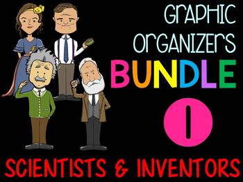 Preview of Bundle - Graphic Organizers - Scientists and Inventors - SET 1